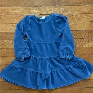 Crewcuts ribbed velour dress
